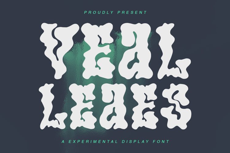 Vealleaes Experimental Display Font