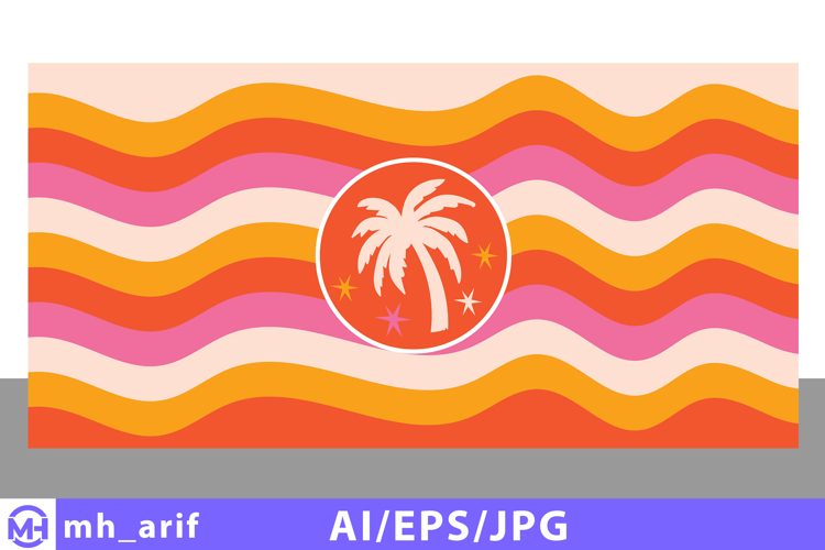 Sunset Graphic