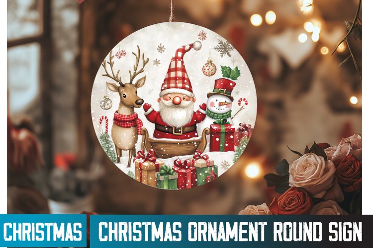 Christmas Ornament Sublimation Designs Image 24