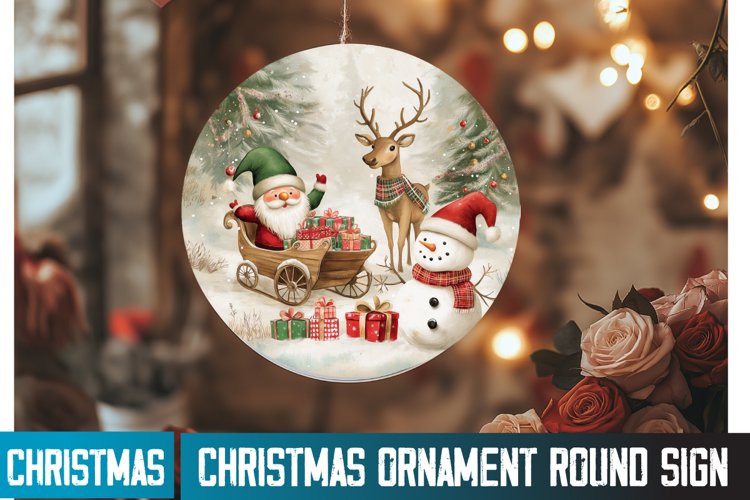 Christmas Ornament Clipart Image 22