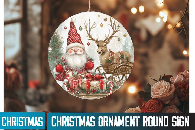 Christmas Ornament Clipart Image 19