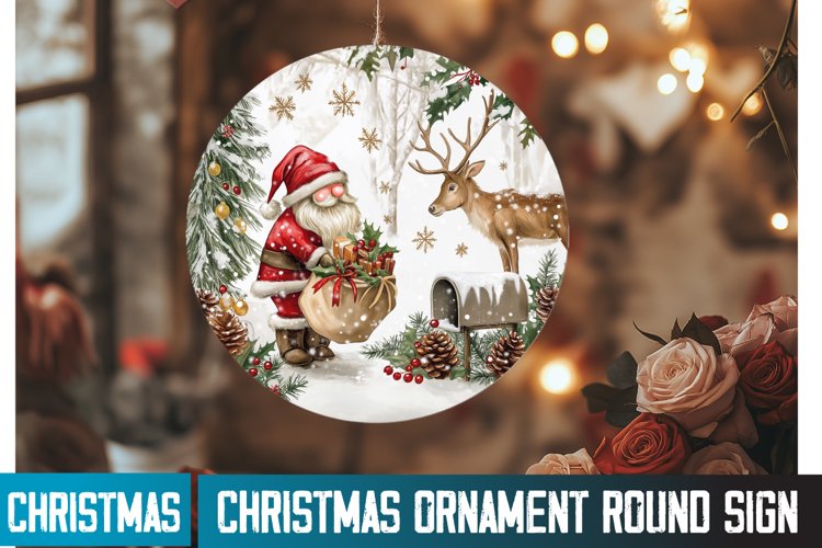 Christmas Ornament Clipart Image 24