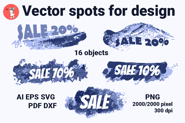 Vector spots for design
