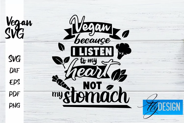 Vegan SVG Design | Vegan Quotes SVG | Animals are Friends