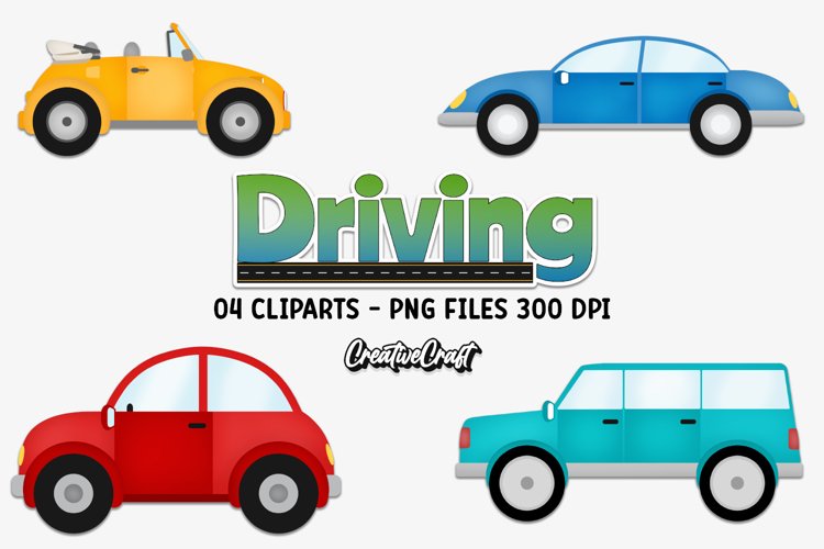 Vehicles Clipart, cars clip arts graphics png, illustrations example image 1