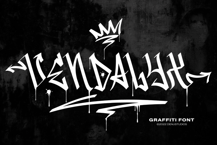 Vendalyx | Graffiti Font