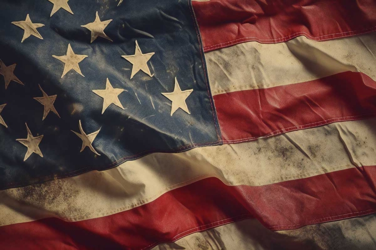 American Flag Clipart Image 20