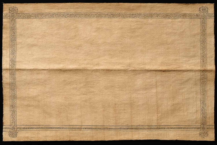 Blank paper old sheet