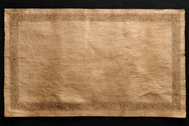 Blank paper old sheet