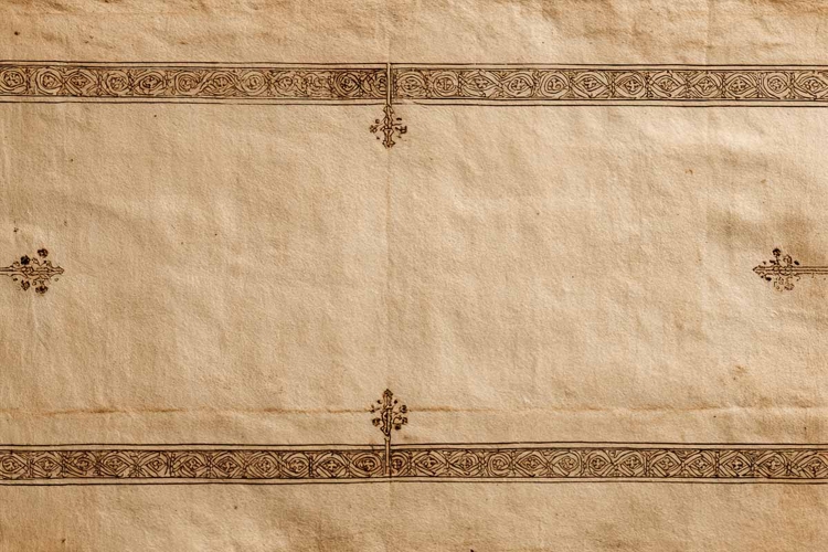 Blank paper aged sheets