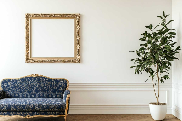 poster frame Mockup in interior