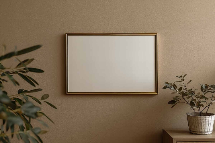 poster frame Mockup in interior