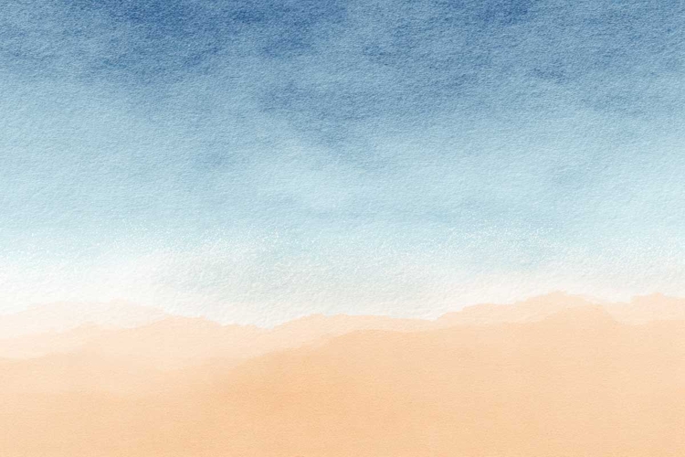 Abstract Beach Sea Watercolour Texture