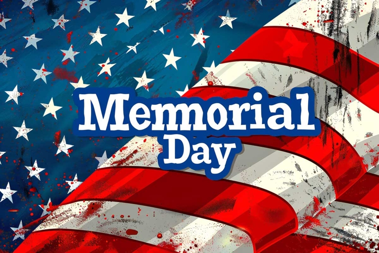 American Flag Clipart Image 4