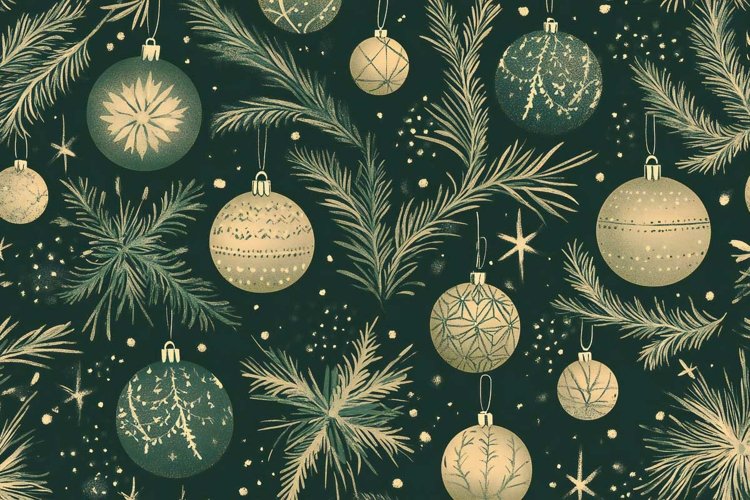 Christmas Ball Ornament Clipart Image 6