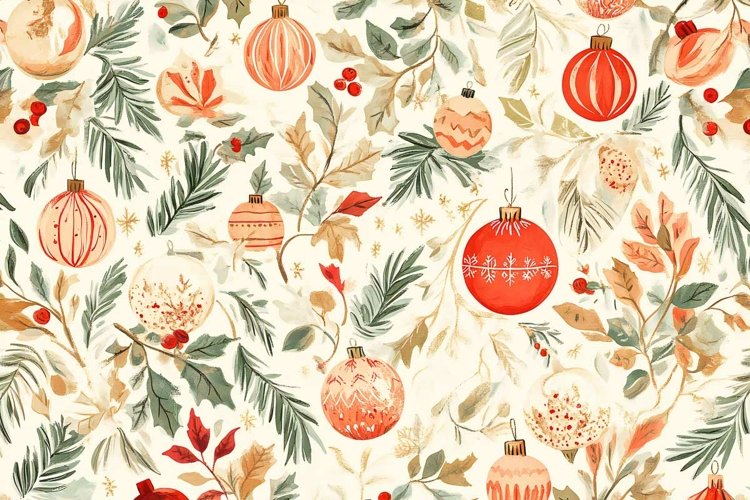 Christmas Ball Ornament Clipart Image 2