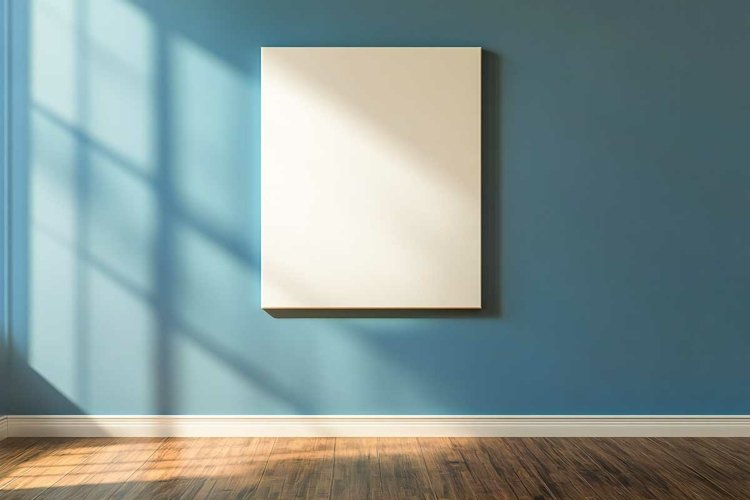 Art Canvas Mockup Minimal Interior example image 1