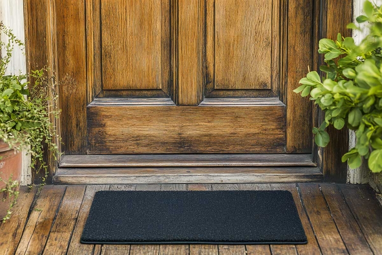 doormat mockup Front door mat