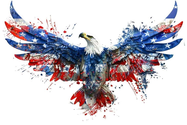 American Eagle Clipart Image 3