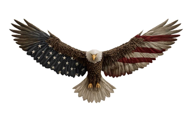 American Eagle Clipart Image 21