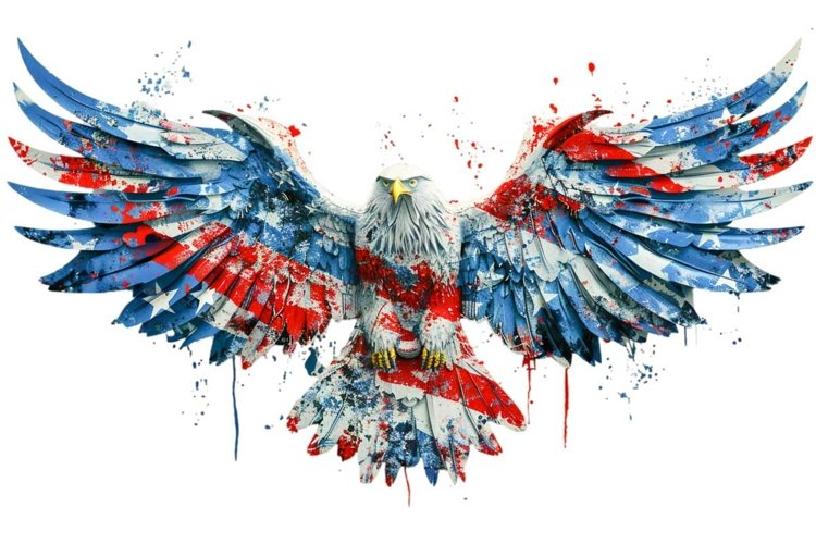 American Eagle Clipart Image 22