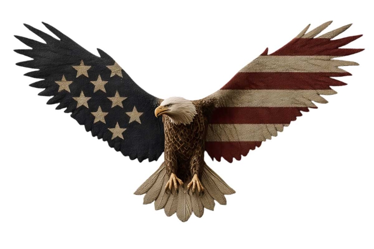 American Eagle Clipart Image 20