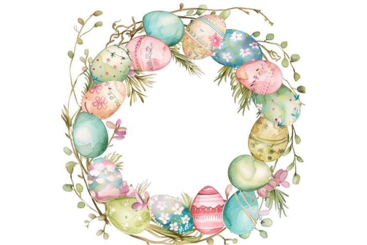 Easter Flowers Clipart Image 9