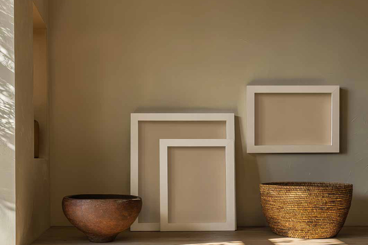 poster frame Mockup in interior