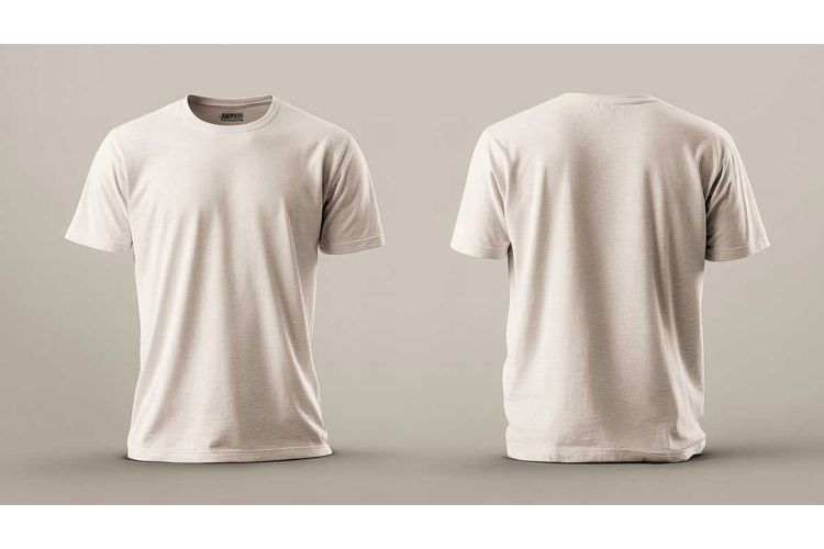 White Tshirt Mockup Image 7