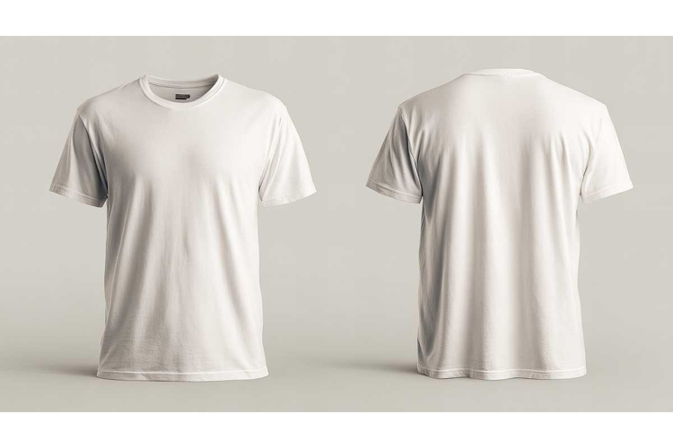 White Tshirt Mockup Image 5