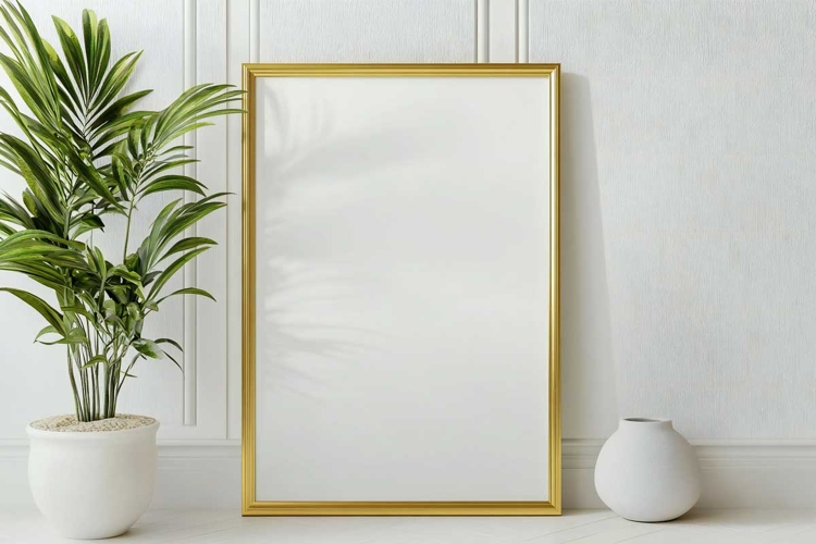 poster frame Mockup in interior