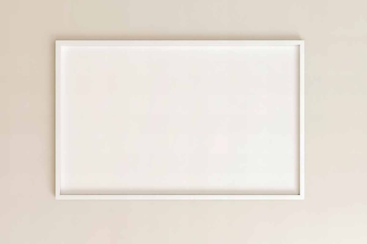 White Picture Frame