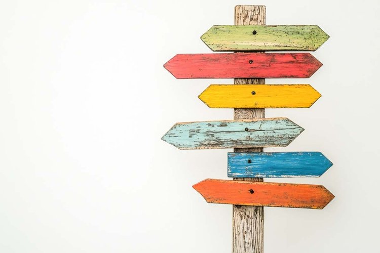 Wooden Signpost Clipart Image 10