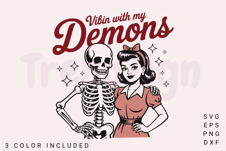 Vintage Halloween Svg Image 3