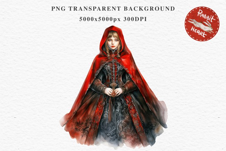 Victorian Dark Red Fairy Lady Royal Vintage Women Girl PNG