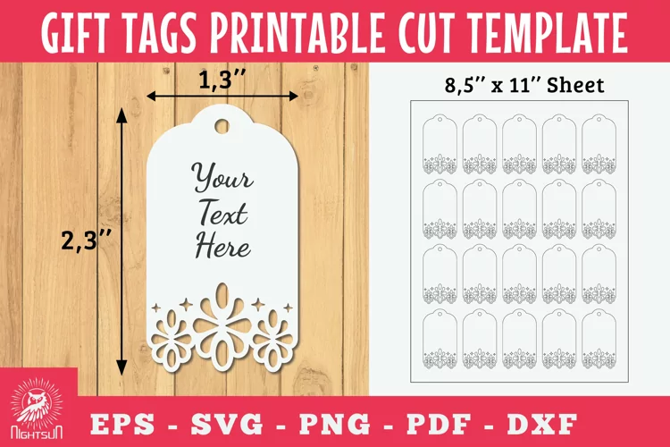 Victorian Gift Tags Printable Cut 2