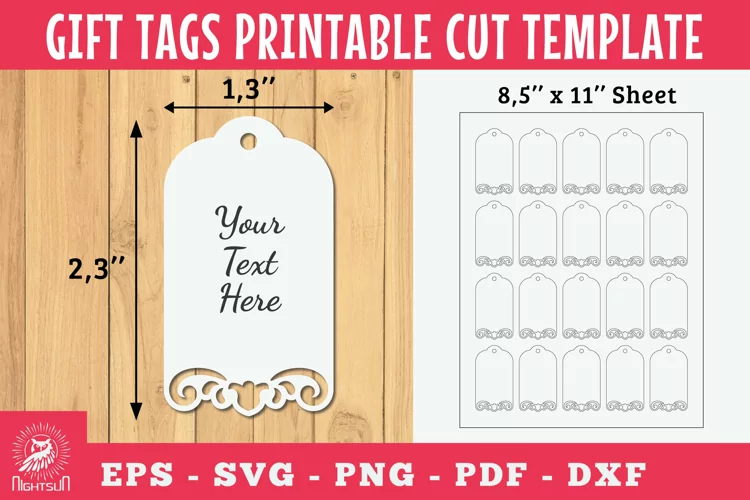 Victorian Gift Tags Printable Cut 3