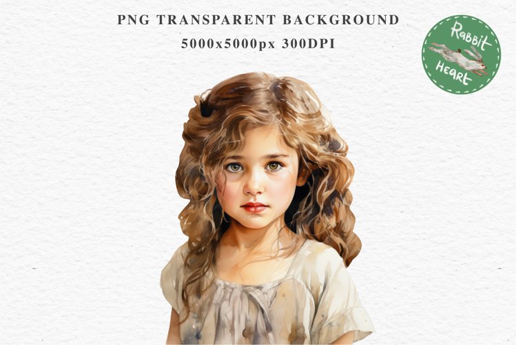 Victorian Girl Clipart Royal Lady Vintage PNG Romantic Art