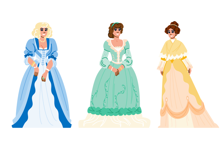 Victorian Vector Image 12