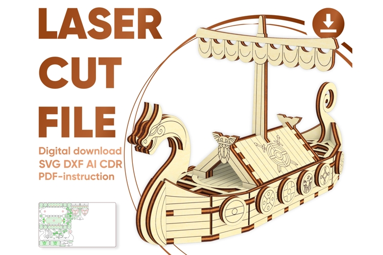 Viking Ship Clipart