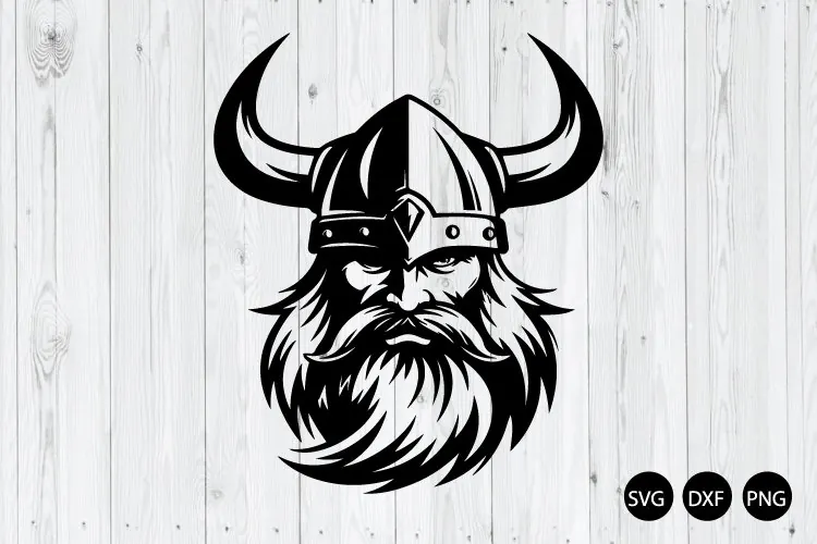Viking Warrior Head SVG, Epic Viking SVG, Epic Viking SVG