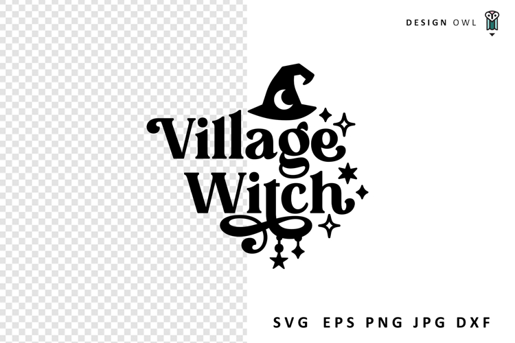 Village Witch - Halloween SVG