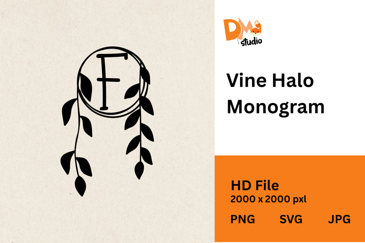 Vine Halo Monogram