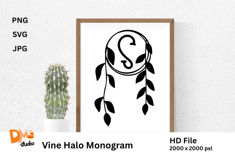 Vine Halo Monogram