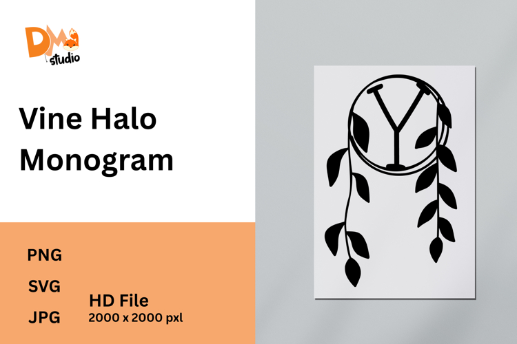 Vine Halo Monogram