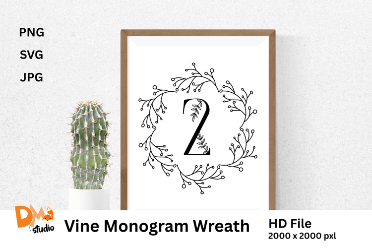 Floral Wreath Clipart Image 23