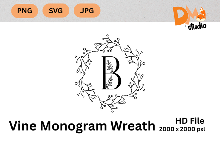 Floral Wreath Clipart Image 13