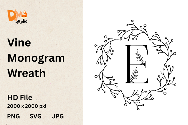 Floral Wreath Clipart Image 10