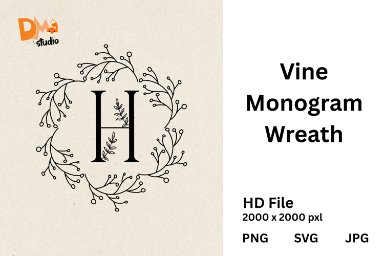 Floral Wreath Clipart Image 7
