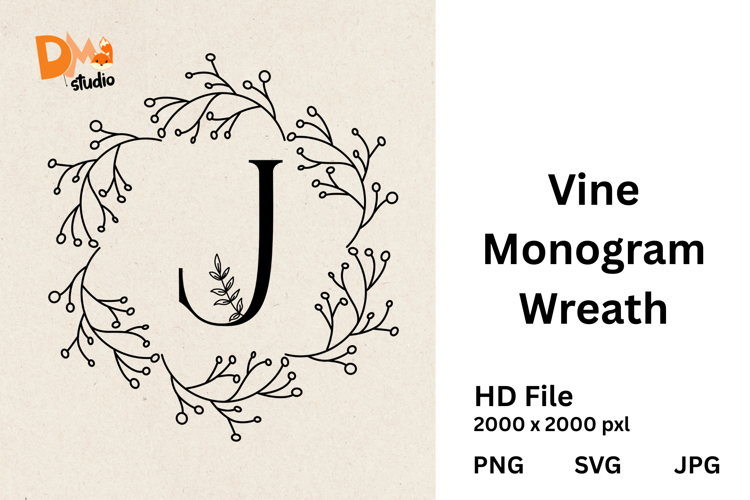 Floral Wreath Clipart Image 5